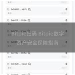 Bitpie扫码 Bitpie数字资产安全保障指南