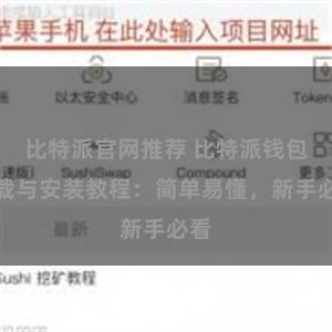 比特派官网推荐 比特派钱包下载与安装教程：简单易懂，新手必看