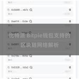 比特派 Bitpie钱包支持的区块链网络解析