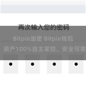 Bitpie加密 Bitpie钱包：资产100%自主掌控，安全可靠。