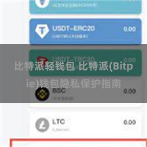 比特派轻钱包 比特派(Bitpie)钱包隐私保护指南