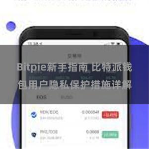 Bitpie新手指南 比特派钱包用户隐私保护措施详解