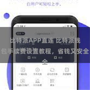 比特派APP直连 比特派钱包手续费设置教程，省钱又安全