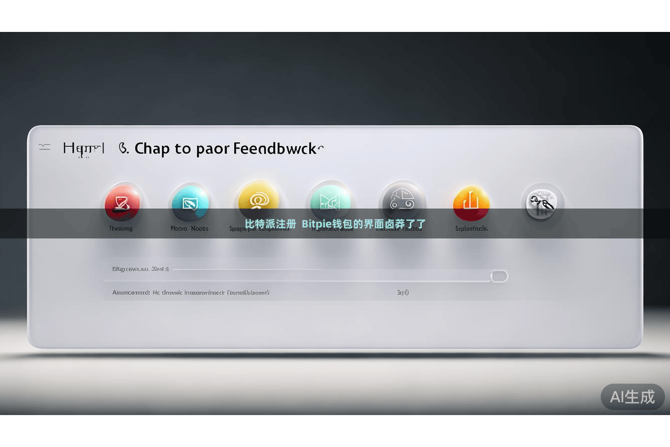 比特派注册  Bitpie钱包的界面卤莽了了