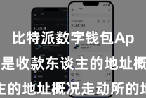 比特派数字钱包App  不错是收款东谈主的地址概况走动所的地址